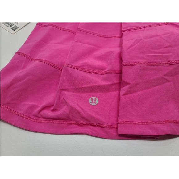 Lululemon Pace Rival Skirt MR Long 3.5” Liner Sonic Pink Size 6 Womens NEW - Picture 6 of 8